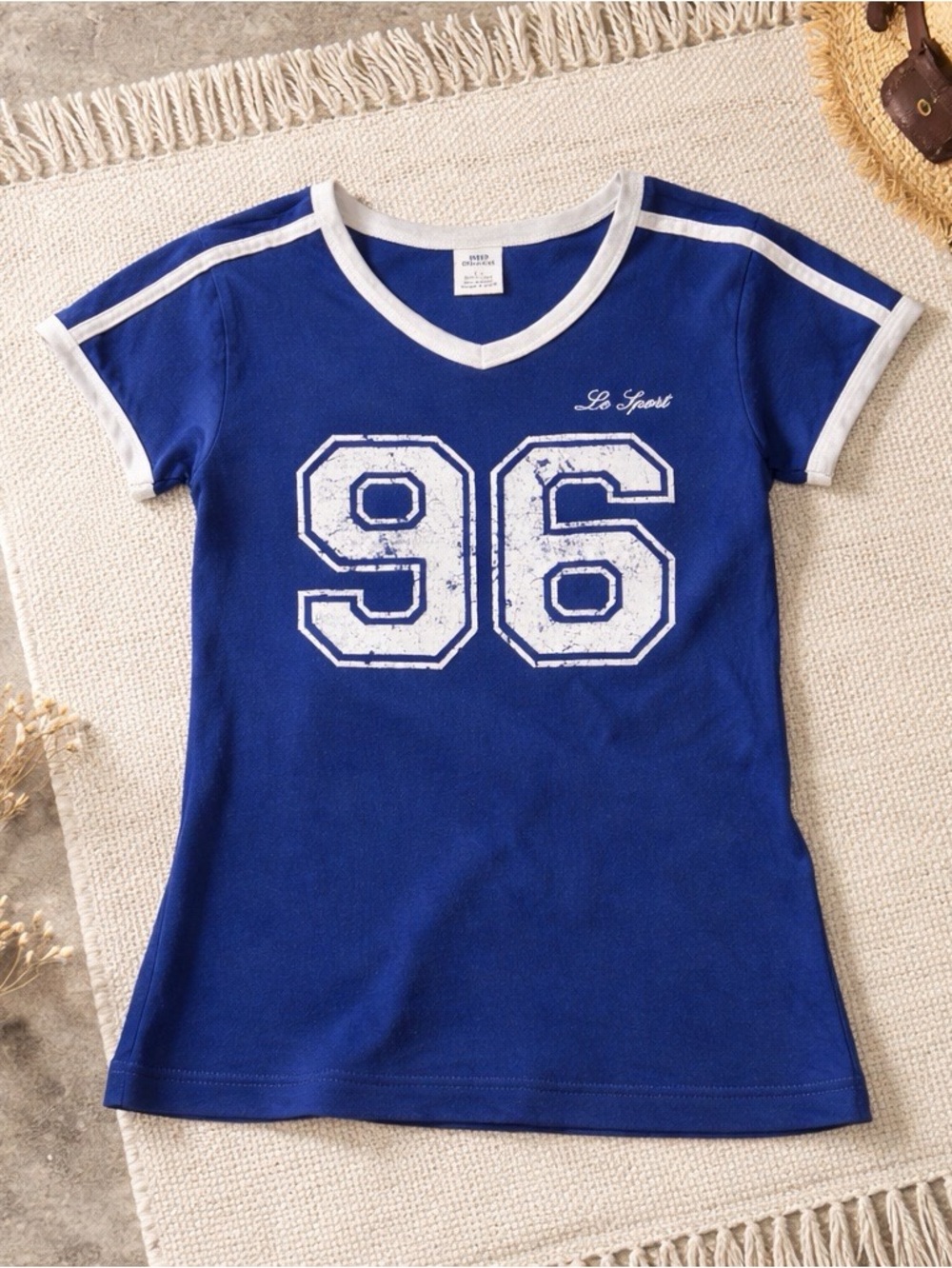 Urban Outfitters Blue “96” Graphic Tee Sporty